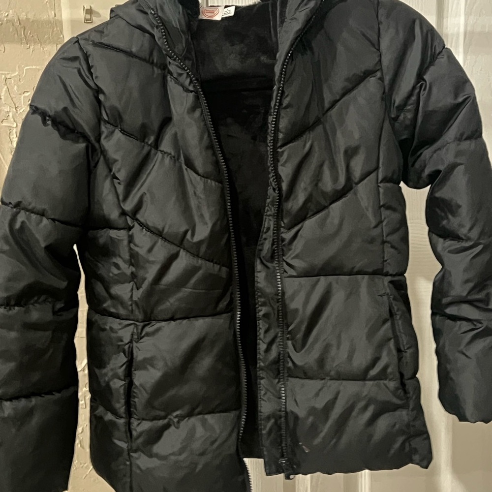 Wonder Nation Black Puffer Jacket